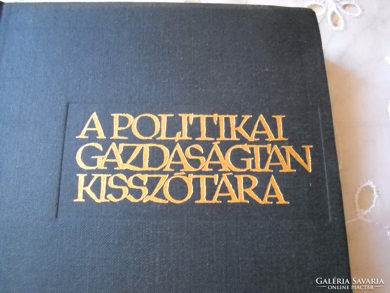 Political economics dictionary for sale!