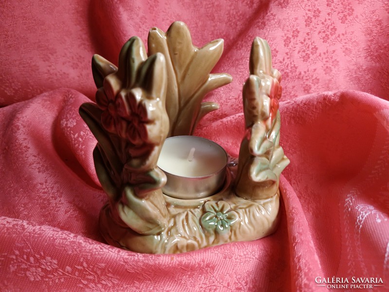 Ceramic candlestick