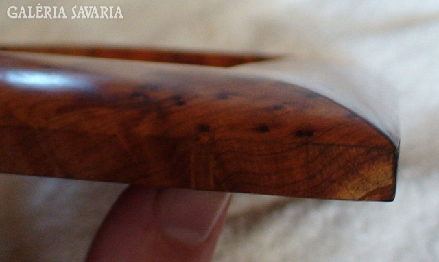 Tujafa asztali fényképtartó egzotikus kézi fa faragás munka afrika