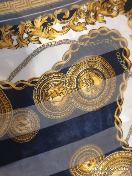 Astrology - zodiac horoscope - vintage scarf decorated with zodiac signs