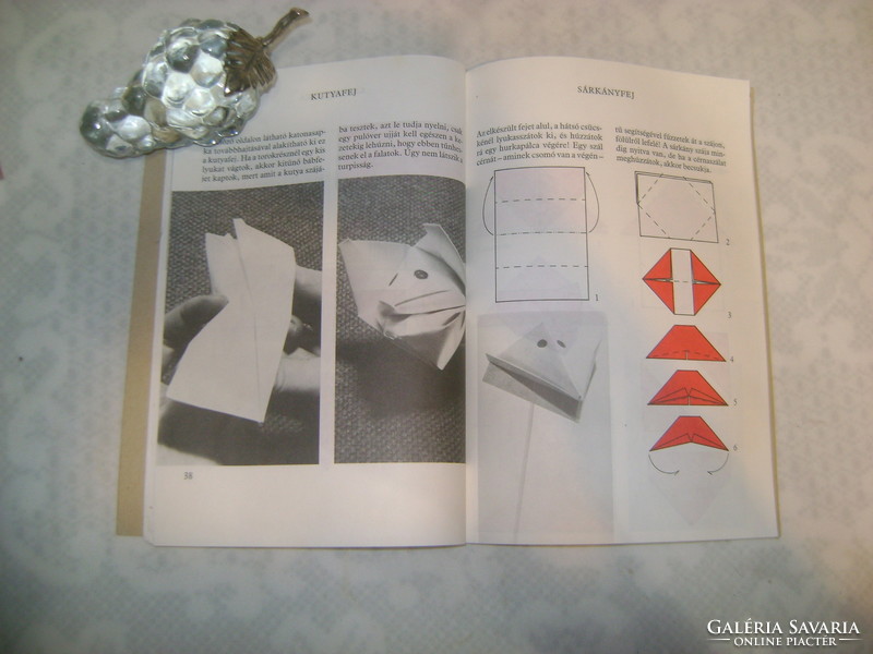 Kékes T.: Papírjátékok - 1983 - retro könyv