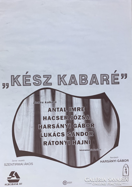 Plakát: Kész kabaré