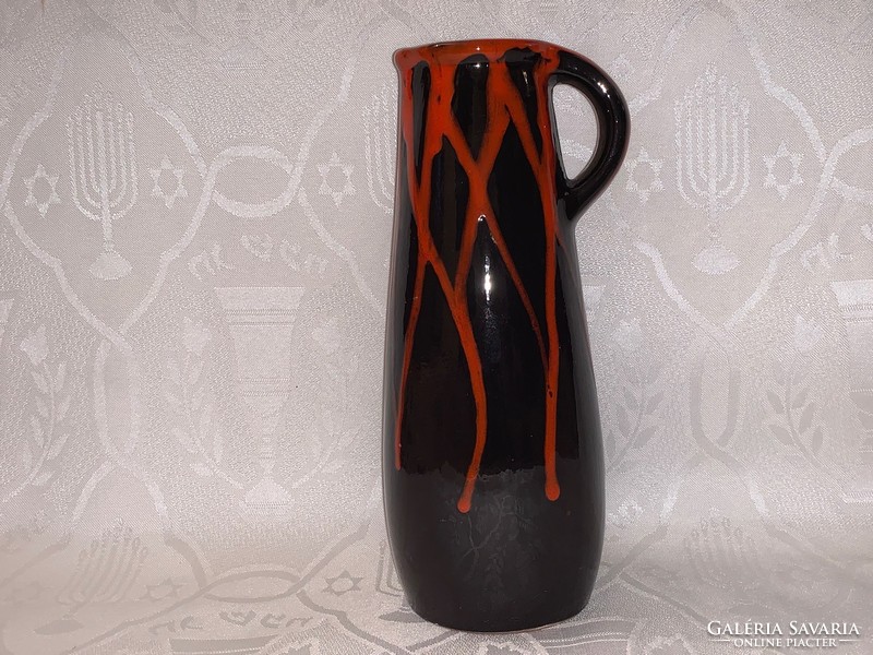 Pond head vase, 24 cm.