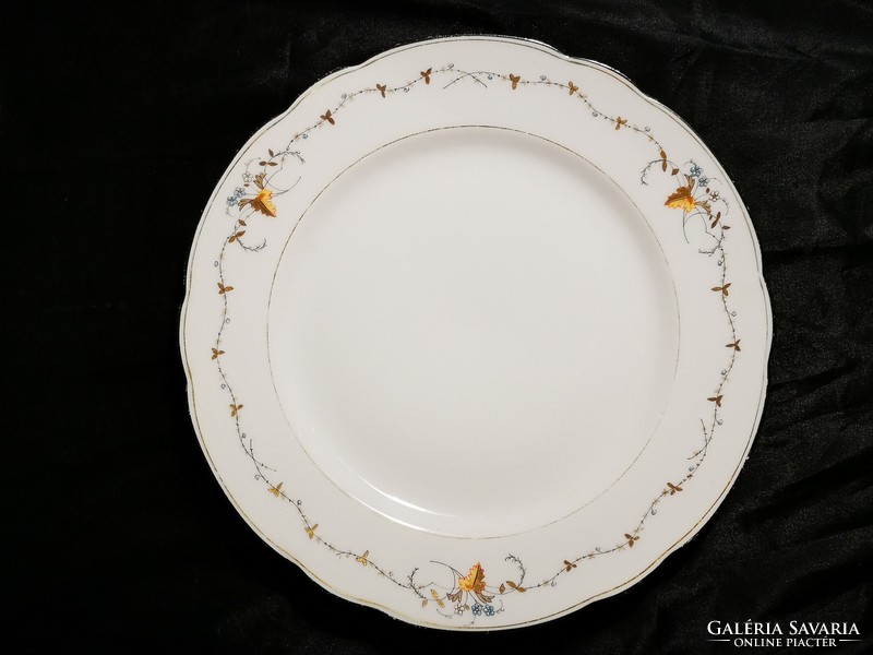 Antik, biedermeier porcelán lapos tányérok