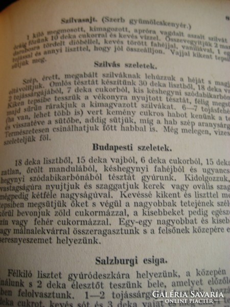Magyar Elek  : Az ínyencmester 1000 új receptje  1935