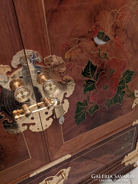 Oriental jewelry cabinet