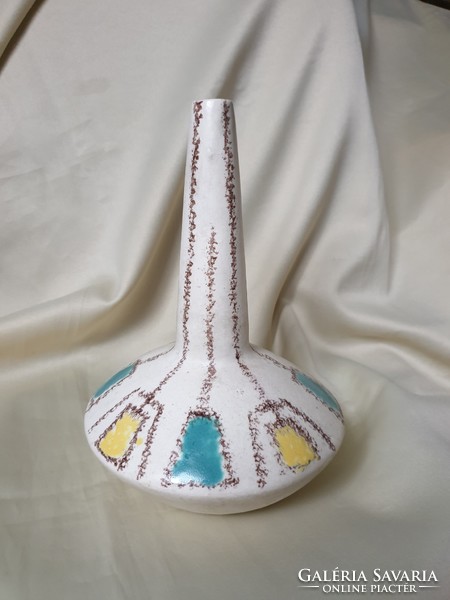 An applied art deco vase is rare
