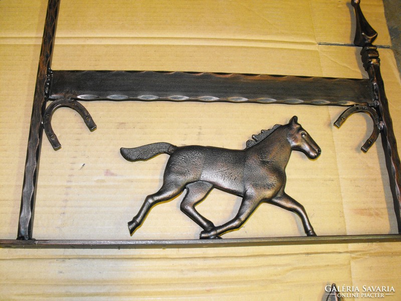 Special Craft Custom Wrought Iron Horse Horseshoe Mudguard Equestrian Hunter Scraper