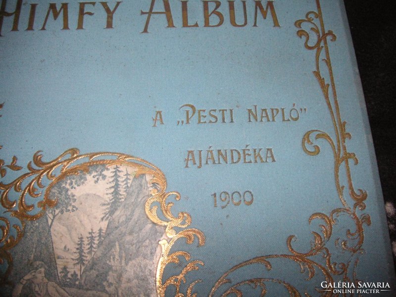 Hímfi Album  , 1900 ból  Top állapot  !!