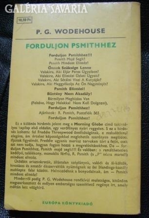P. G. WODEHOUSE - FORDULJON PSMITHEZ 