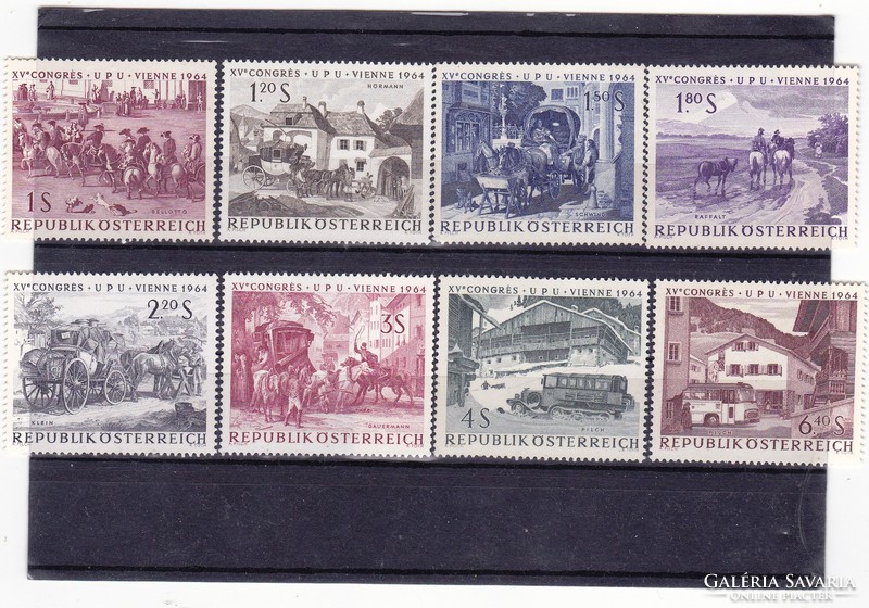 Austria, commemorative stamp full set 1964
