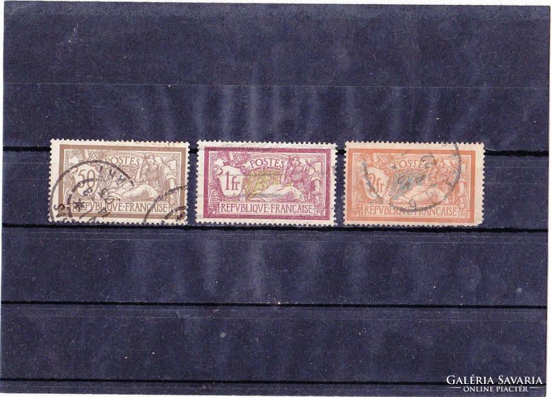 Franciaország forgalmi bélyegek 1900