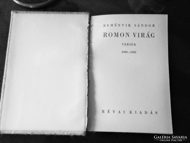 Reményik Sándor: Romon virág  (versek 1930-1935)