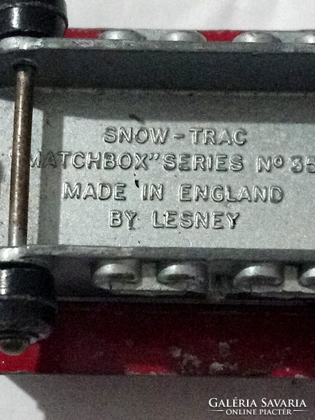Matchbox lesney snow Trac. 