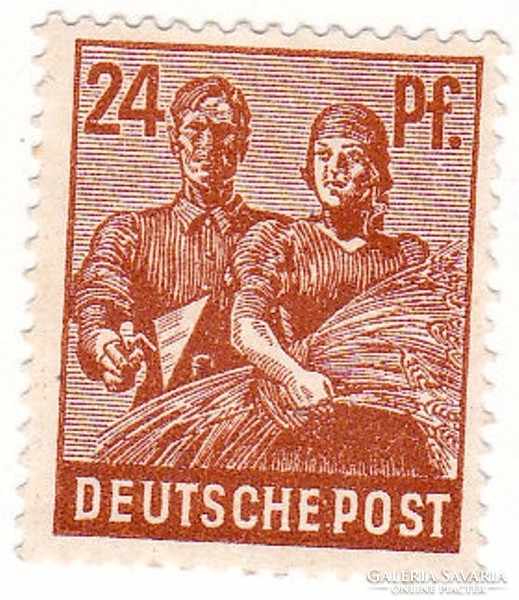 Németország közös szövetségi megszállási övezet forgalmi bélyeg 1947
