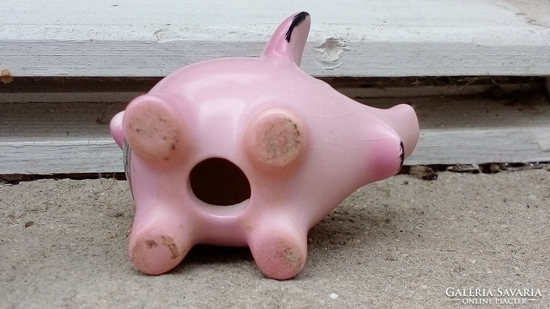 Goebel pink New Year's piggy retro
