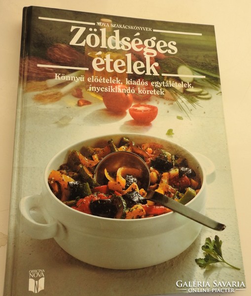 Zöldséges ételek - könyv