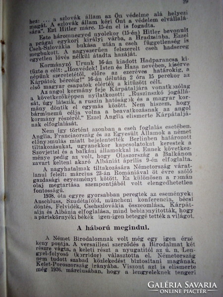 Az utolsó húsz év története 1940