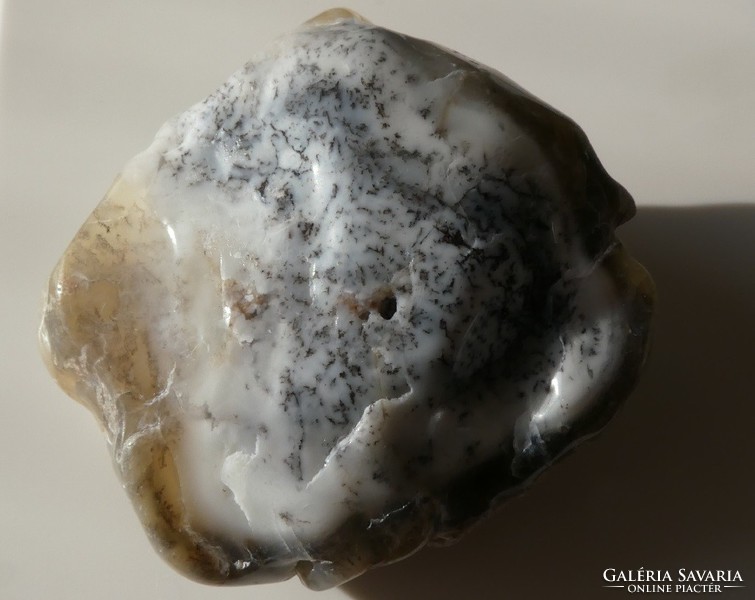 Natural dendritic opal mineral (merlinite). 114 Grams