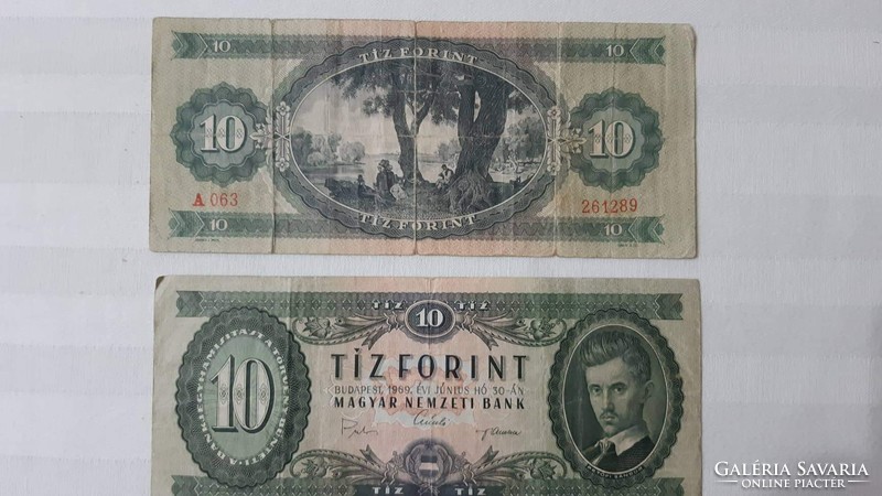 Paper ten forints