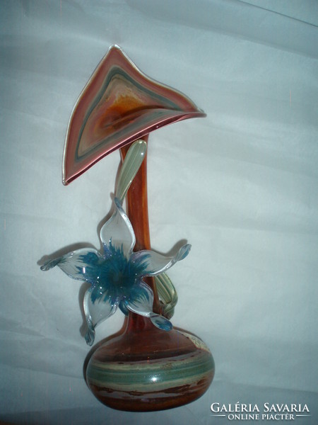 Vintage joska artistic glass vase