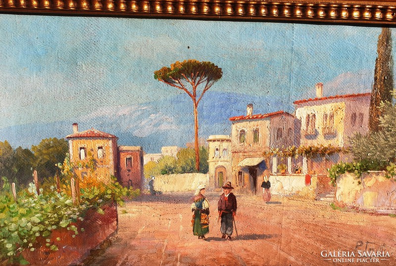 Pietro Toretti (1888-1927): Itáliai táj -