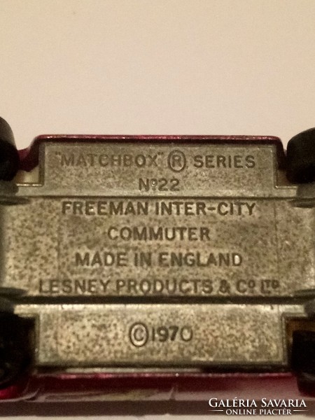 Matchbox Freeman Inter city commuter 1970. 