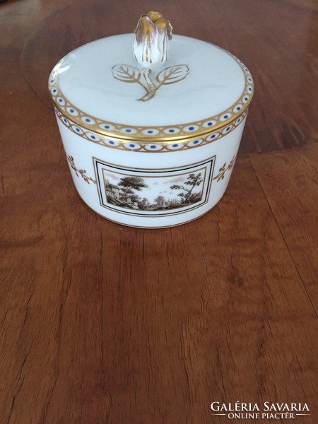 Antique gilded porcelain