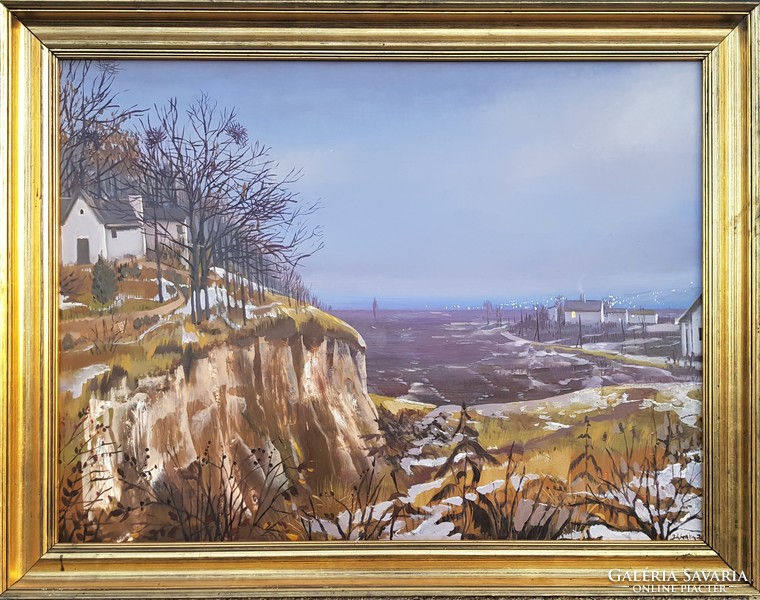 Záborszky Viola / Faluszéle télen