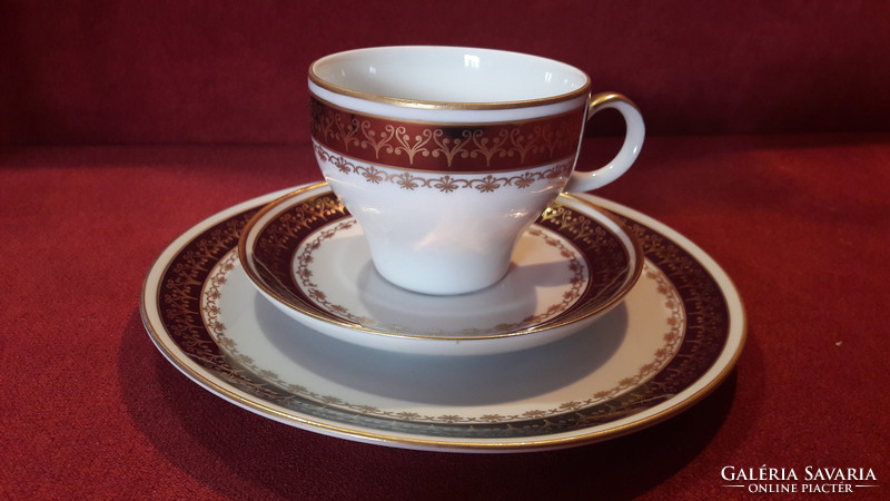 Porcelain tea cup, breakfast set 1.