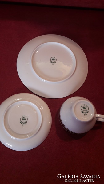 Porcelain tea cup, breakfast set 1.