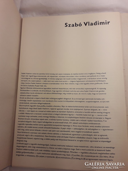 Szabó Vladimir mappa 1976 - ból 12 darabos A/3
