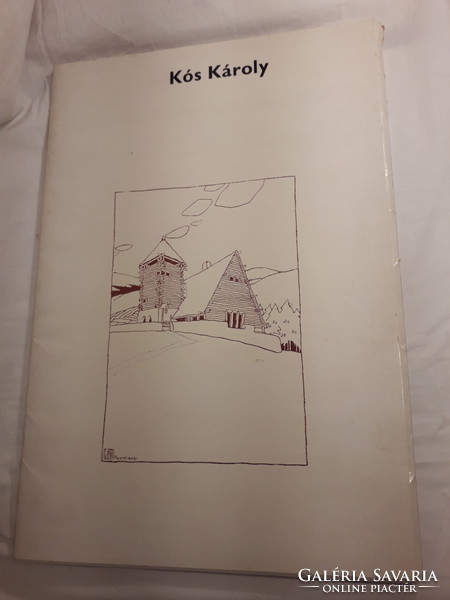 Worth it! Károly Kós folder from 1979 with 12-piece series a/3