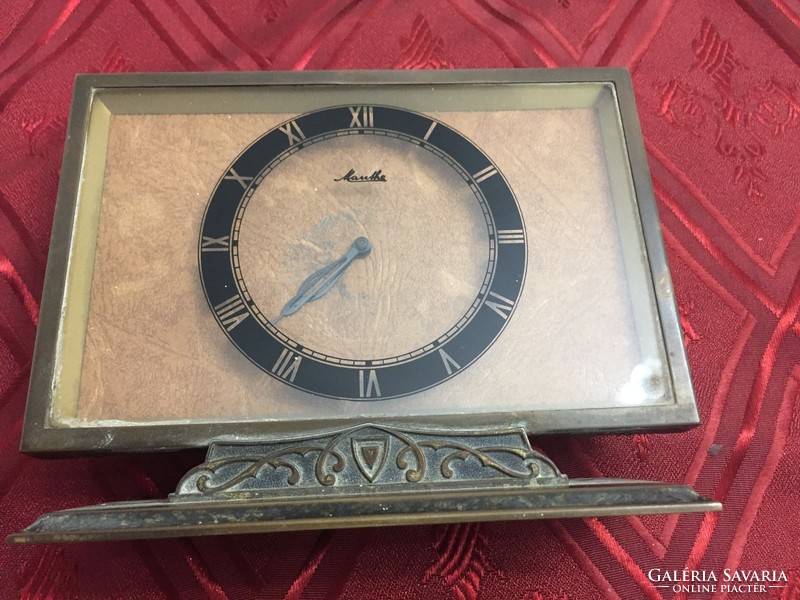 Rare mauthe table clock! B174