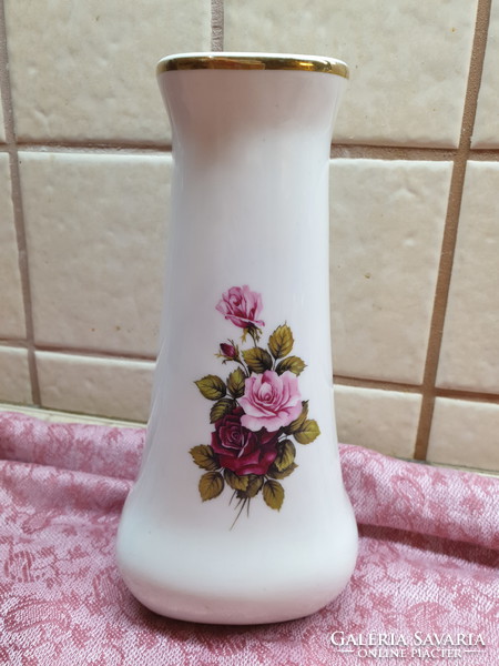 Beautiful raven house hand painted porcelain vase for sale!