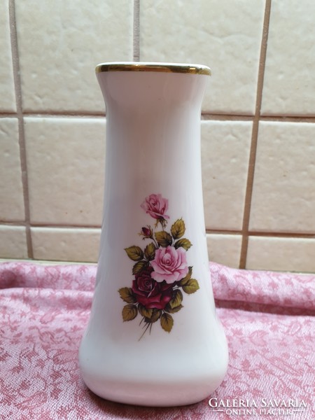 Beautiful raven house hand painted porcelain vase for sale!