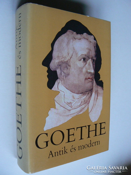 Goethe antique and modern, 1981, anthology of the arts, book in excellent condition