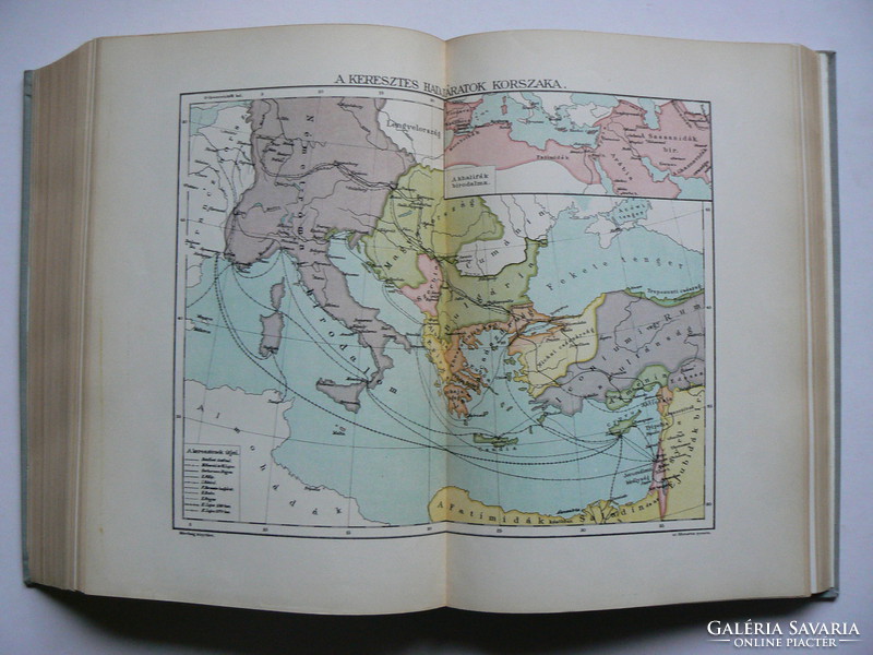 History of Antiquity and Middle Ages (in one volume) dr. Sándor Márki 1910 (athenaeum rt.) Book in good condition