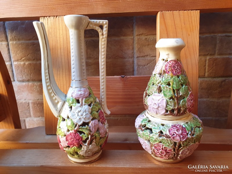 Emil pierced vase by Zsolnay fischer
