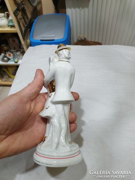 Régi olasz porcelán figura 