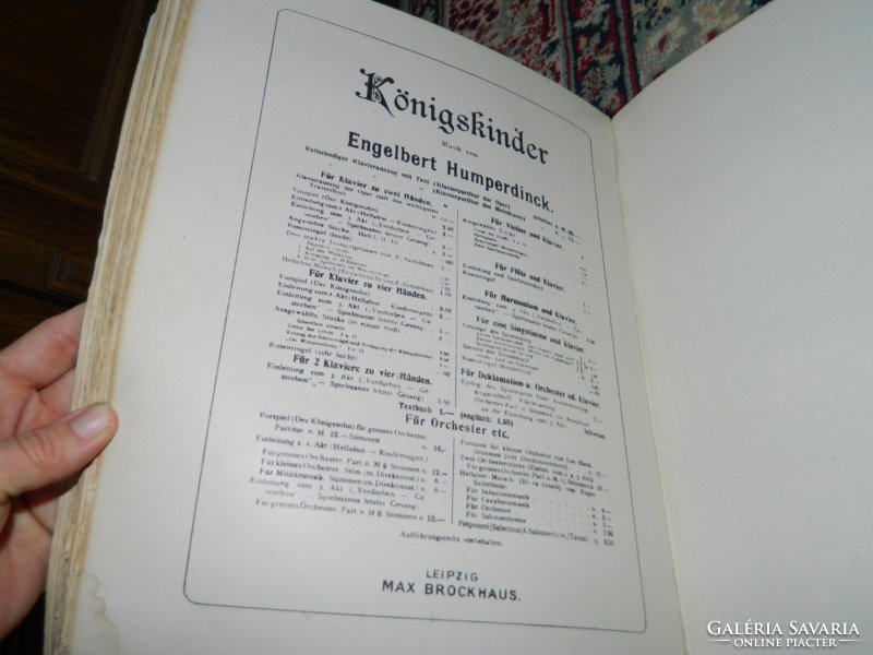 Kotta - Königskinder von Engelbert Humperdinck