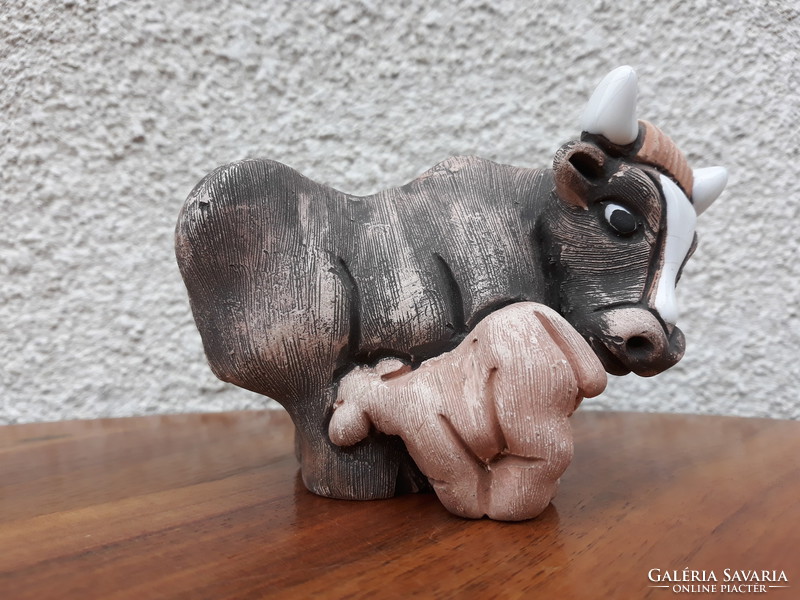 Charming bocis ceramic figurine