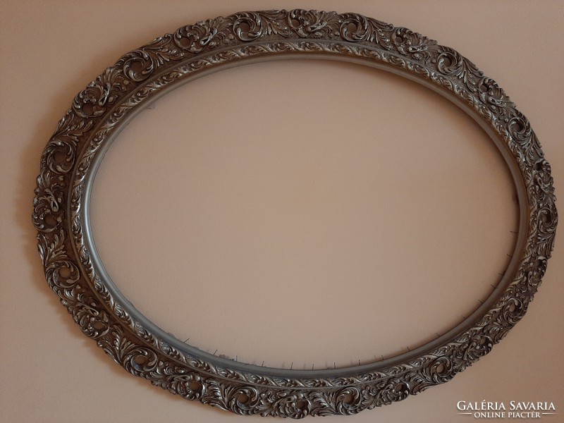 Oval picture frame huge openwork antique flawless 120 x 90 cm