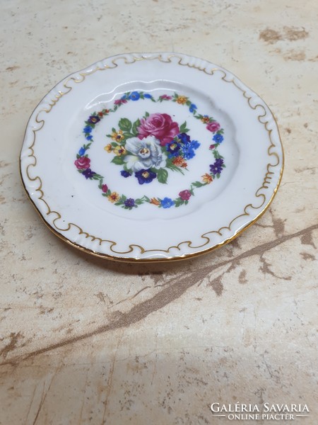 Gyönyörű Zsolnay porcelán dísz, kézzel festett dísz tányér eladó !