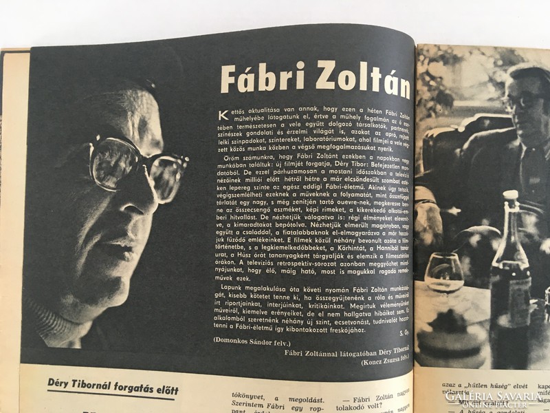 Film theater music (title page: tórcsik mari), 1974. February 23. Xviii. Grade, 8. Number