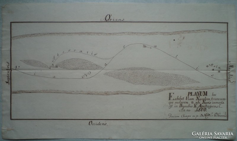 Csapó Benjamin " Baracsi szigetek "  1800