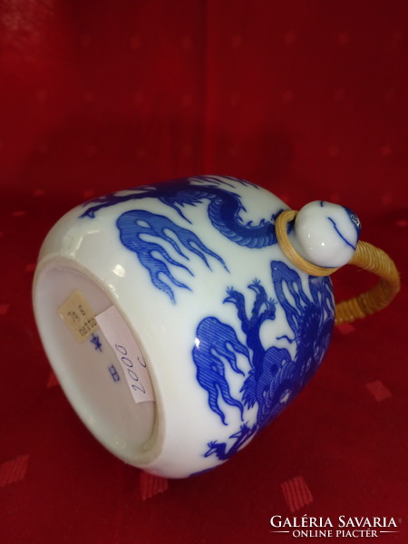 Japanese porcelain wicker-eared sugar bowl, bottom diameter 8 cm. He has!