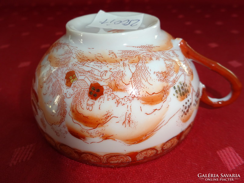 Japán minőségi porcelán teáscsésze, átmérője 8,5 cm. Vanneki!