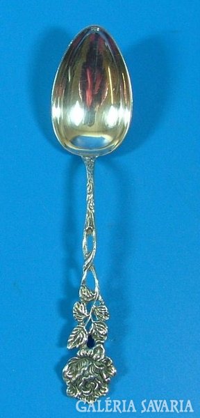 1 Piece.Color silver 800 antique hildesheimer rose teaspoon! More pieces among my products!