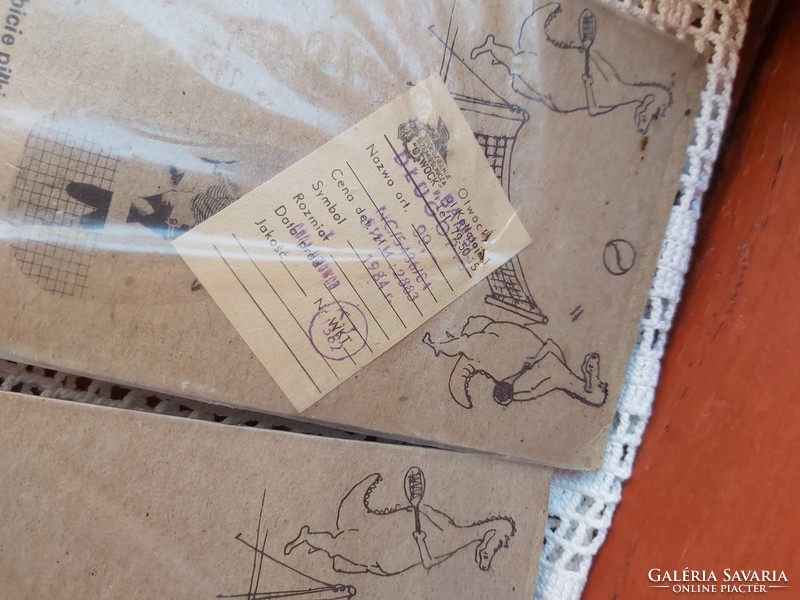 Retro eredeti csomagolásban játék Bambi teniszütő  kicsi méretűek nosztalgia darabok